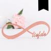 Kleinlaut Wooden Decoration – Infinity Liefde – Black view 1