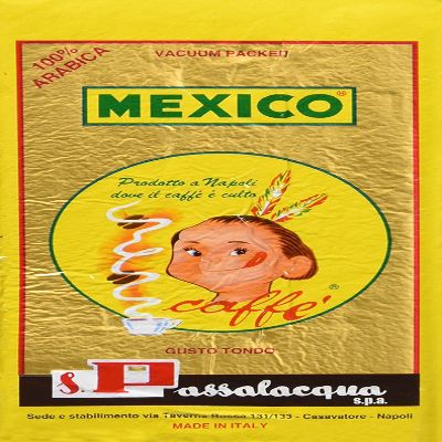 Passalacqua MEKICO Coffee – Ground Espresso Coffee – 3 x 250 g