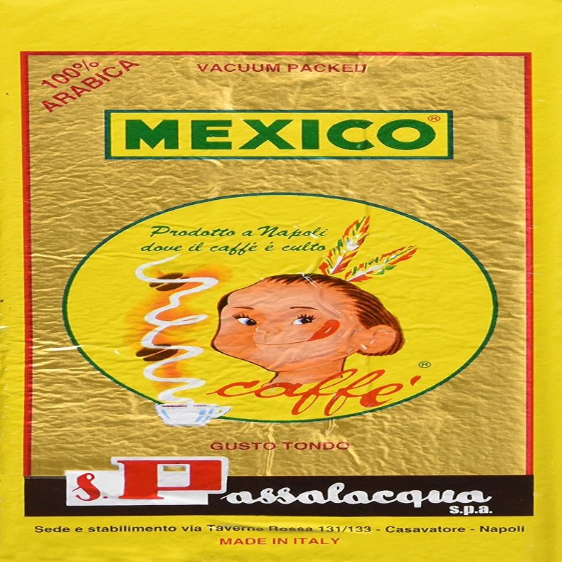 Passalacqua MEKICO Coffee – Ground Espresso Coffee – 3 x 250 g