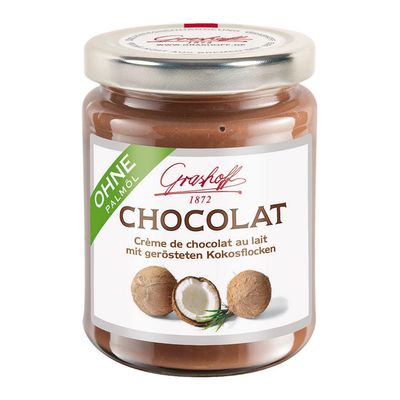 Milk Chocolate with Coconut, 235 g – Grashoff 1872