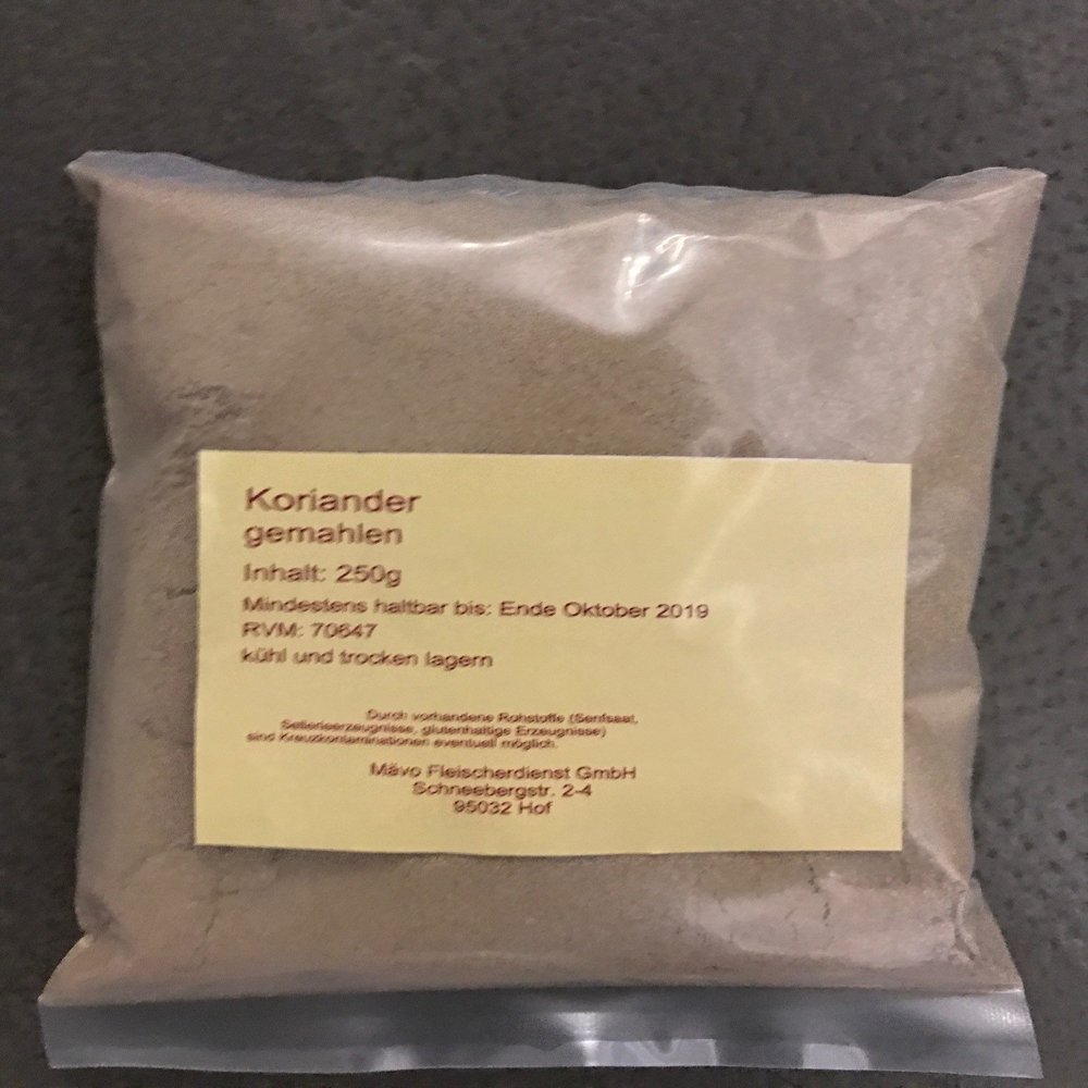 Ground Coriander 250 g, Premium Quality