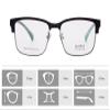 MEDOLONG Retro Blue Light Blocking Reading Glasses RG18 view 3