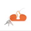 Nooz Rimless Reading Glasses for Women & Men, Ultra-Light 6 g, Presbyopia Glasses with Keychain Case, Orange, +2.5 view 4