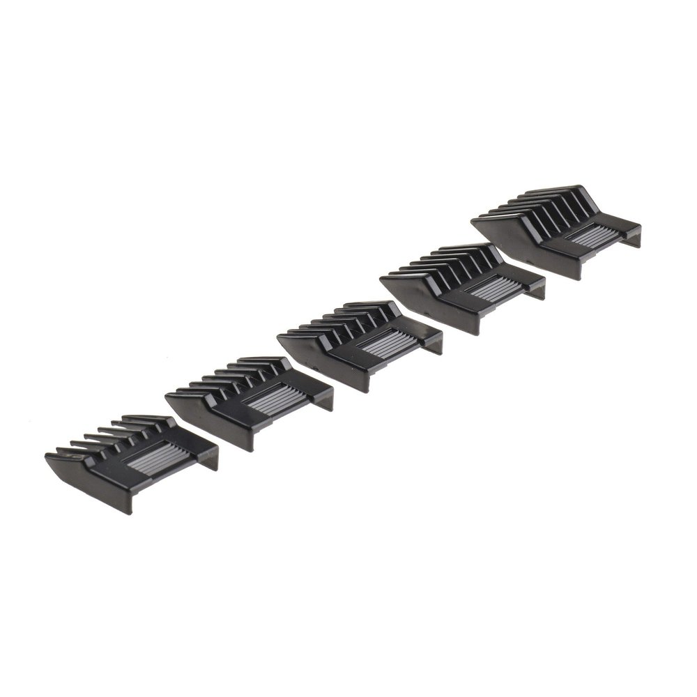 Efalock Efa XG-30/TR-300 Comb Set, 5 Pieces, Black