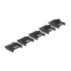 Efalock Efa XG-30/TR-300 Comb Set, 5 Pieces, Black view 1