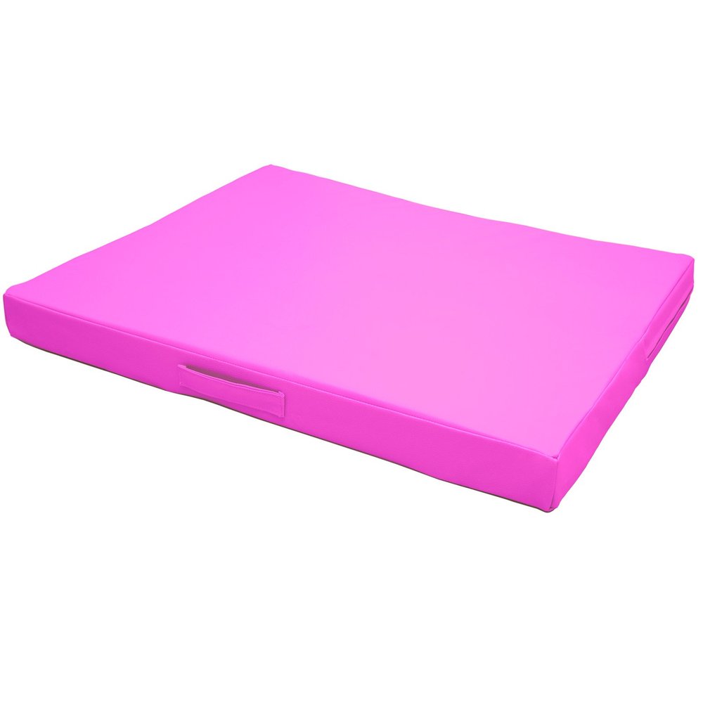 CopcoPet Orthopedic Faux Leather Dog Mat, Pink, 110 x 80 cm, 8 cm Thick