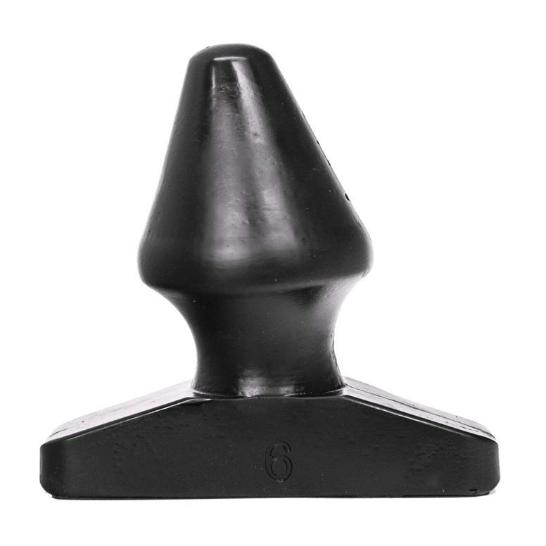 All Black Plug 15.5 cm - Negro