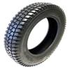 Wheelchair Tire 3.00-8, 4PR, Black, Block Tread view 1