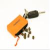 ANDREAS WIPPER Treat Pouch Keychain, Grey Edition, Personalized Name Available view 2