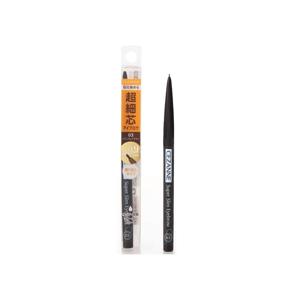 Cezanne Ultra-Slim Eyebrow 03 Natural Brown 0.02 g