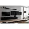Gemeinsam TV Wall Decal, 4 Pieces, White and Black view 1