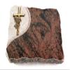 Folio Flat Grave Marker 40 x 30 x 5 cm, Polished Aruba Granite, Engraving Included view 1