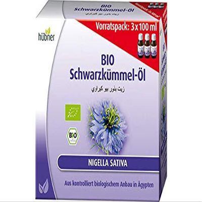 hübner Organic Black Seed Oil Stock-Up Pack, 300 ml