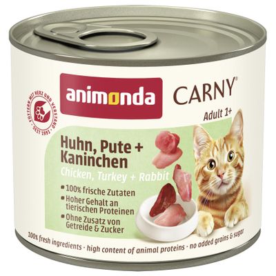 Animonda Carny Adult Turkey & Rabbit 6 x 200 g
