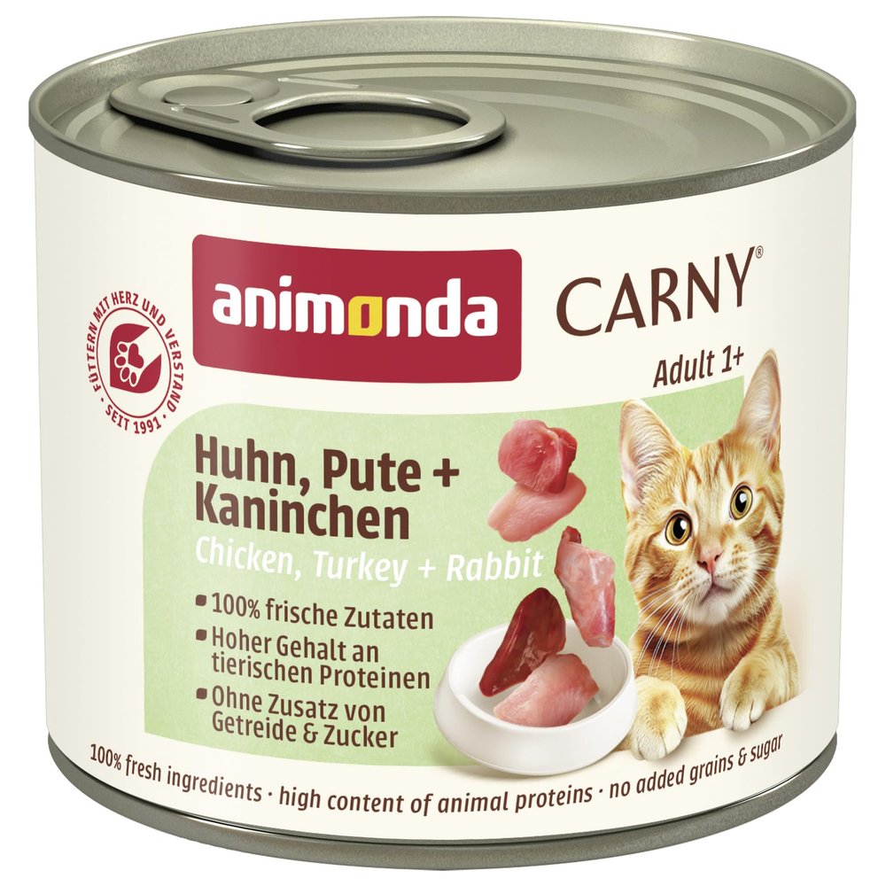 Animonda Carny Adult Turkey & Rabbit 6 x 200 g