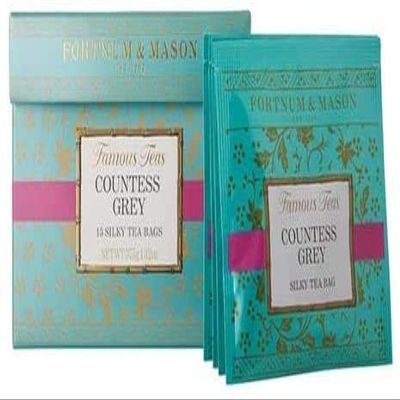 FORTNUM & MASON Countess Grey, 15 Silk Tea Bags