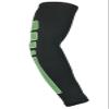 Anyu Pair of Elastic Compression Elbow Sleeves, Black Grass Green, M view 1