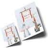 OLGS Personalized Child Health & Vaccination Record Cover Set, Knights & Dragons – Titus the Dragon view 2