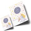 OLGS Unicorn Dreams Personalized Baby Health Record Cover Set view 2