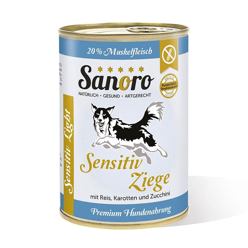 Sanoro Men Sensitiv Light Goat - Premium Dog Food