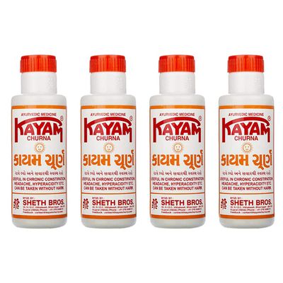 Kayam Churna 100 g (4 pcs) for Constipation and Digestion