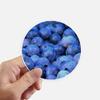 DIYthinker Fresh Blueberry Tropical Fruit Picture Stickers, 10 cm, 8 Pieces, Multicolor view 1