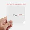 DIYthinker Casino Chip Arrangement Illustration Square Stickers, 10 cm, 8-Piece Set view 2