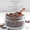 Homemade Organic Coffee, Sugar, Coconut Oil, Cinnamon & Vitamin E Face and Body Scrub view 3