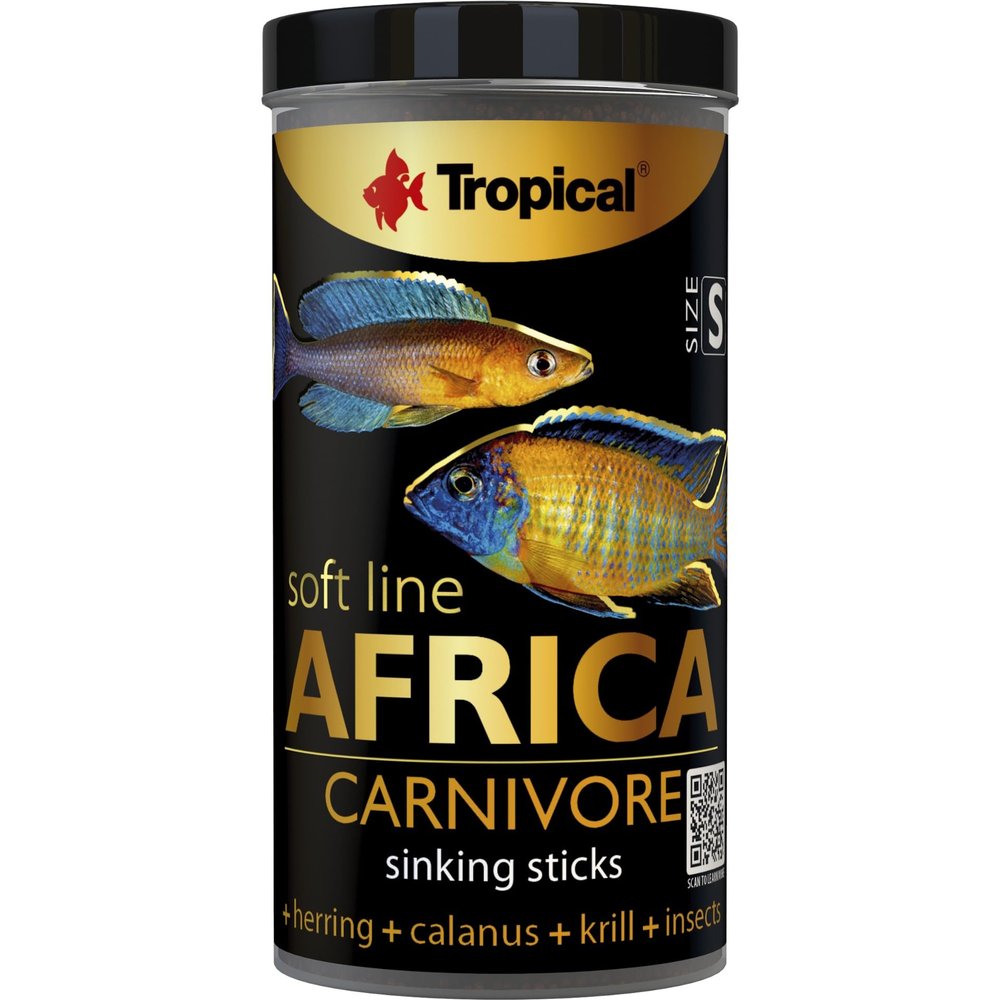 Tropical Fish Food Carnivore S 250ml