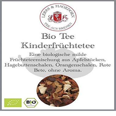 Lerbs & Hagedorn Organic Children's Fruit Tea | Fruity, 1 kg (approx. 81 liters)