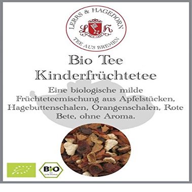 Lerbs & Hagedorn Organic Children's Fruit Tea | Fruity, 1 kg (approx. 81 liters)
