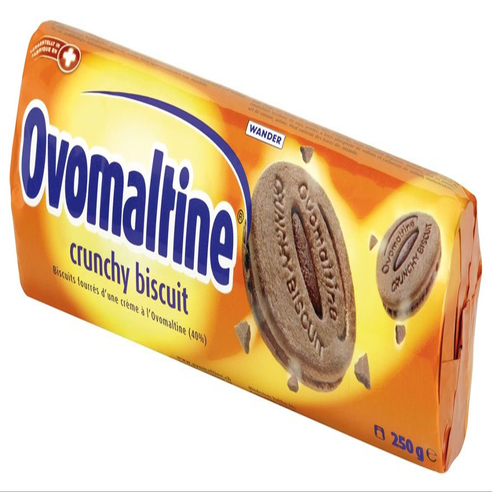 5x Ovomaltine Crunchy Biscuits, 250 g