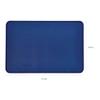Amazon Basics Water-Resistant Silicone Pet Food Mat, 61 x 41 cm, Blue, Single Mat view 4
