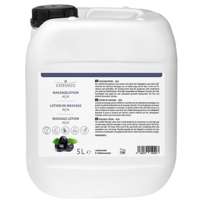 cosiMed Acai Massage Lotion, 5 L