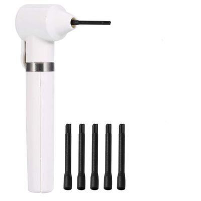 2-Color Permanent Pigment Tattoo Ink Mixer, White, with 5 Mixing Sticks