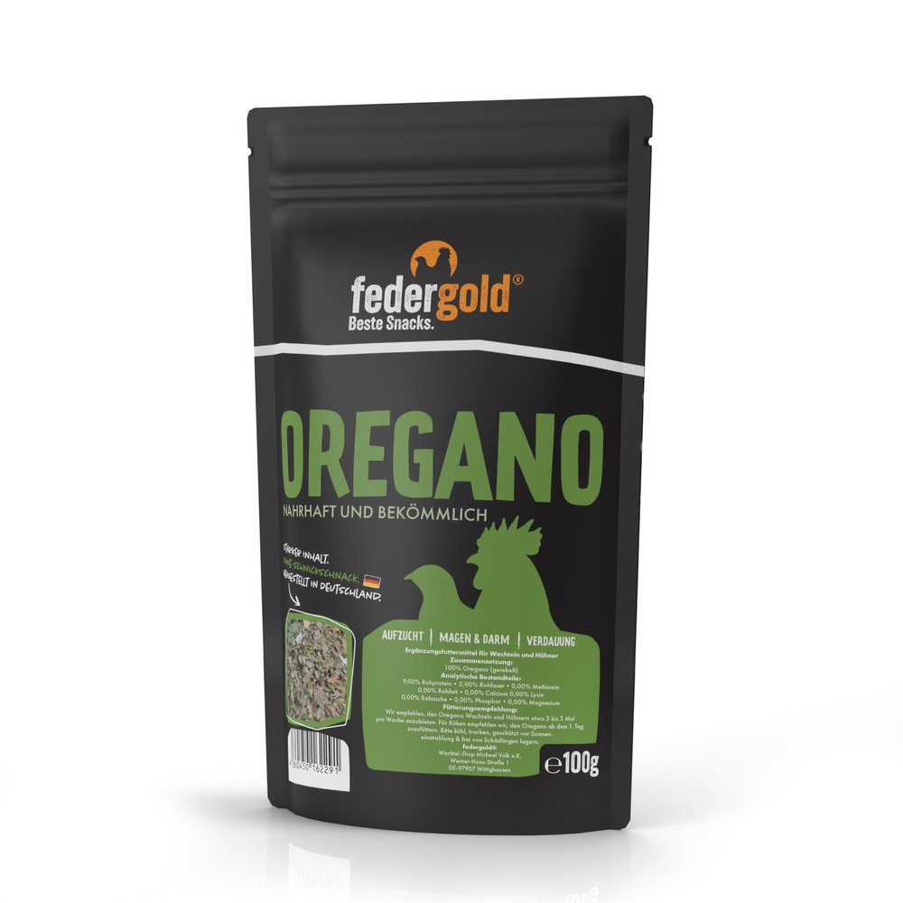 WachtelGold Oregano 100g