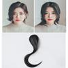 Women's Human Hair Clip-In Hairpiece, Wavy, 25.4 cm, Dark Brown, 2 Pieces view 3