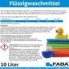FABA Universal Color Concentrated Liquid Laundry Detergent, 2 x 10 L view 2