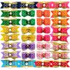 HOLLIHI 32-Piece Pet Hair Bow Set, 16 Pairs with Elastic Bands view 3
