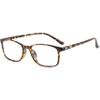 ANRRI Blue Light Blocking Glasses, Anti-Eye-Strain, UV Filter, Computer Gaming Glasses, Lightweight Frame (Tortoiseshell, Blue Light Blocking) view 1