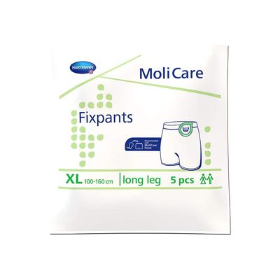 MoliCare Premium Fixpants, Long Leg, Size XL, Pack of 5