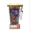 86th Birthday Gift: Milka Hazelnut Alpine Milk Chocolate in Metal Grate with Saw view 1