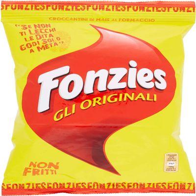 Set of 24 FONZIES Original Chips, 100 g, 117.439 Snacks and Savory Snacks