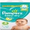 Pampers Baby-Dry Diapers, Size 3 (6–10 kg), 3-Pack (1 x 116 Count), Old Version view 1