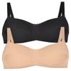 Anita Care Allie 5301X 2-Pack Prosthesis Bras, Size 95D, 1 Black and 1 Skin view 1