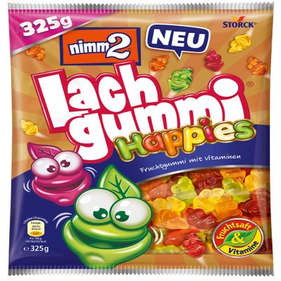 Storck Nimm2 Lachgummi Happies (6 x 325 g)