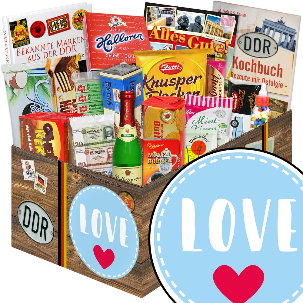Love Gift Box with East German Sweets