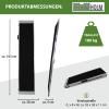 TRUTZHOLM Foldable Dog Ramp, 183/215 cm, Aluminum, 180 kg Capacity, Non-Slip Surface, for Cars and SUVs (183 cm) view 3