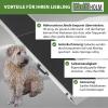 TRUTZHOLM Foldable Dog Ramp, 183/215 cm, Aluminum, 180 kg Capacity, Non-Slip Surface, for Cars and SUVs (183 cm) view 4
