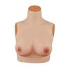 KUMIHO Silicone Breast Forms for Crossdressers and Cosplay, High Type C, Asian Yellow view 1
